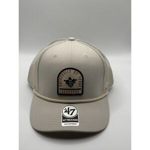 47 Texas Longhorns Gravestone Trucker Cap Hat Bone Adjustable Snapback NCAA